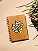 Succulent Wood Blank Nature Journal [Hardcover Spiral Garden Notebook for Mom, Women, Gratitude, Travel, Prayer, Writing, Food, Fitness, Workout, Art, Mindfulness, Wellness, Yoga, Made in the USA]