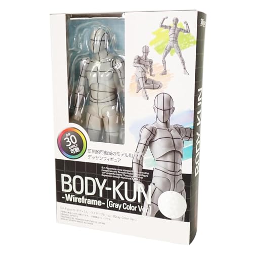 Playmosaic Body-kun Sports Edition SHF Figuarts Action Figure Wire Frame Gray Color Version