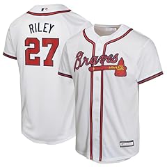 Austin Riley Atlanta Braves White