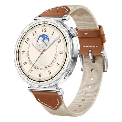 Bracelet Huawei Watch GT5 GT4 41mm anti-irritation cuir nylon