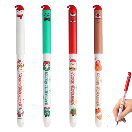 Kertaym Legami Stifte Set Weihnachten 2025 Radierbarer Kugelschreiber Radierbare Gelstifte Weihnachtsstifte Tierstifte S...