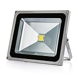 LEDMO 30w flood lights 1.0 Waterproof IP65, 6000K Flood Light, Daylight White