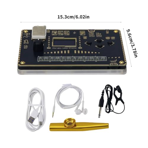 Synthétiseur de modélisation numérique Portable, avec effecteur stéréo 24 bits 48kHz, batterie Rechargeable, dispositif de Production de musique USB – vue 3