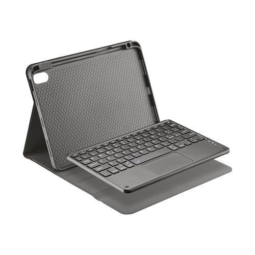 Cellularline Étui Keymag Noir avec Clavier Intégré et Emplacement pour Stylet, 33H d’Utilisation Continue, Compatible avec iPad 11 et iPad 10.9
