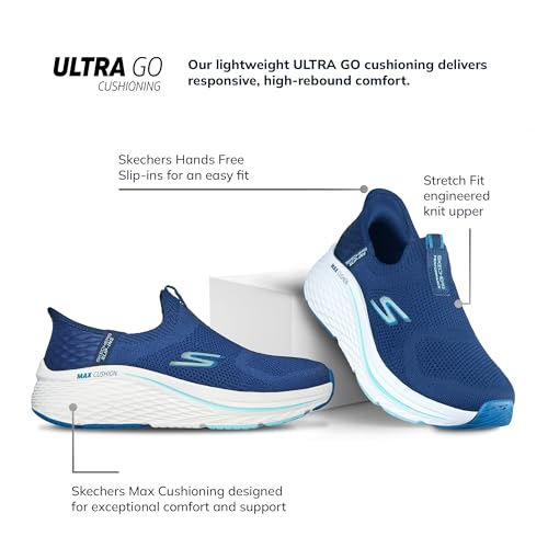 Image of Skechers Womens Max Cushioning Elite 2.0 Eternal Hands Free Slip-ins Sneaker
