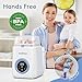 MOMFANN Baby Bottle Washer-19 Min Rapid Wash, Sterilizer and Dryer, All-in-One Cleaner, Bottles, Pump Parts & Baby Essentials for New Parents Gift, Replaces Hand Washing