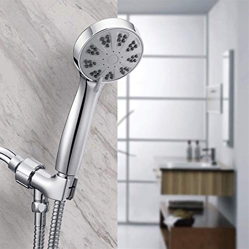Cabezal de ducha ajustable con manguera 1.5 m cromado miniatura 7