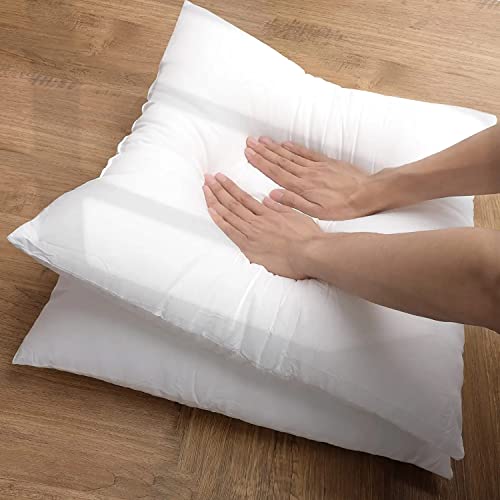 Fixwal Throw Pillow Inserts Set Of 4-16 X 16 Inches Insert White Pillow Forms Soft Microfiber Filled Pillow Inserts For Decorative Pillow Covers Cushion Bed Couch And Sofa #TOP3