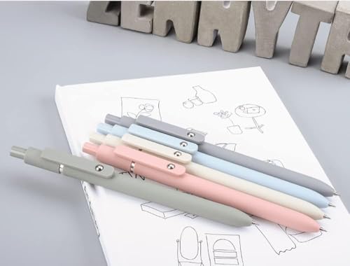 Image of VIETNAM 5pcs star traveler pens set Gel Pen 0.5mm Black Ink Pens Fine Point Smooth Writing Pens, for Journaling Note Taking, Cute Office, School, collage Supplies Gifts for Women Men (5 pcs)