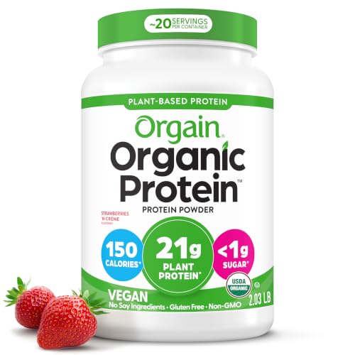 Orgain Organic Vegan 21g Protein Powder...