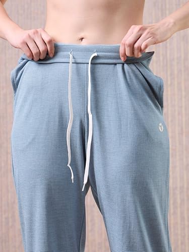 Image of TECHNOSPORT Women's Relaxed Fit Mid Rise Track Pant