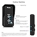 Wuloo Wireless Intercom Doorbells for Home Classroom, Intercomunicador Waterproof Electronic Doorbell Chime with 1/2 Mile Range 3 Volume Levels Rechargeable Battery (Black, 1&2)