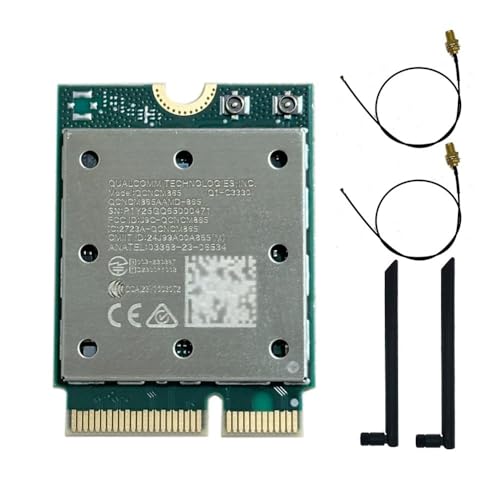Module WiFi 7 QCNCM865 avec Bluetooth 5.3 et antenne 8DBsma pour PC