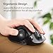 ELECOM EX-G Left Handed Trackball Mouse, 2.4 GHz USB Wireless, Ergonomic, Thumb Control, Tracking Roller Ball, 6 Programmable Buttons, Tilt Scroll