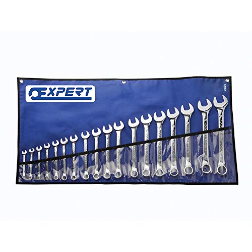 Combination Spanner In Tool Roll Set of 18 Metric 6 to 24mm