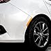 muekzru 2PCS Car Reflective Trim Side Marker Stickers,Automotive Exterior Accessories Reflector Guard for Car SUV Pickup Truck Wheel Well Arch or Side Bumper Fenders,Outdoor Safety Reflective Strips