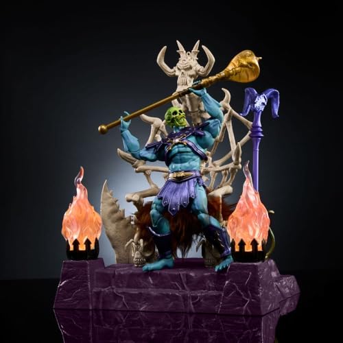 Mattel figurine Skeletor trône Masterverse - vue 8