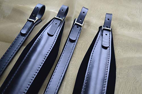 Paire de bretelles courroies sangles d'accordéon 8 CM 100% Fabriquées en Italie DELUXE …