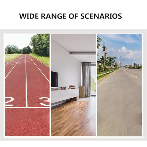 Tapis de mesure durable et antidérapant pour athlètes de saut long