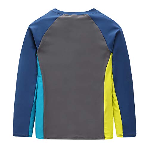 Image of HowJoJo Boys Short Sleeve Rash Guard Shirts Swim Shirt UPF 50+