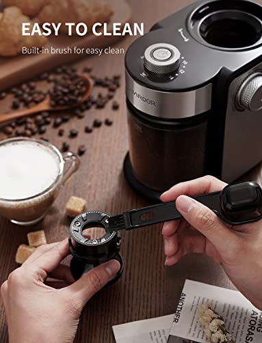 Shardor CG835S Coffee Grinder, Adjustable Burr Mill thumb #4