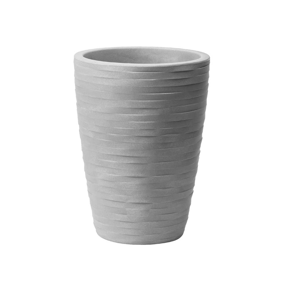 Nicoli Vaso Tondo TYLUS Elegance Ø30 H40 Grigio Cenere
