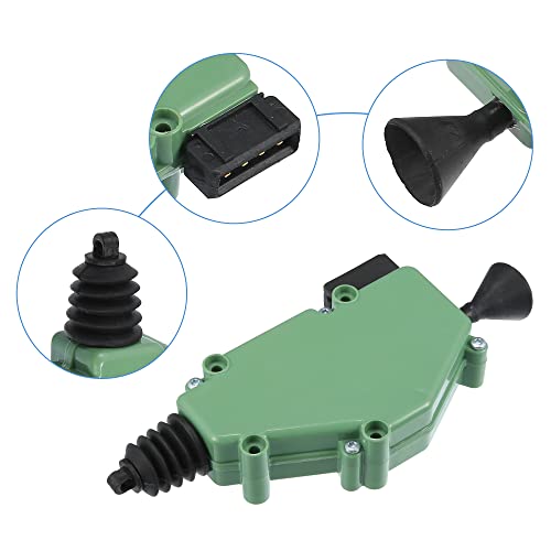 Image of ACROPIX Front Left Right Door Lock Latch Actuator Replacement Fit for Volkswagen EuroVan - Pack of 1 Green Black