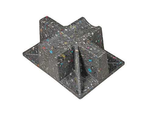 8 Pack | Rooftop Support | Saddle Pipe Support | Rooftop Block Stand with Pipe Cradle and Sleeper Curb | UV Resistant | Made of 100% Recycled Plastic | Heavy and Extremely Durable