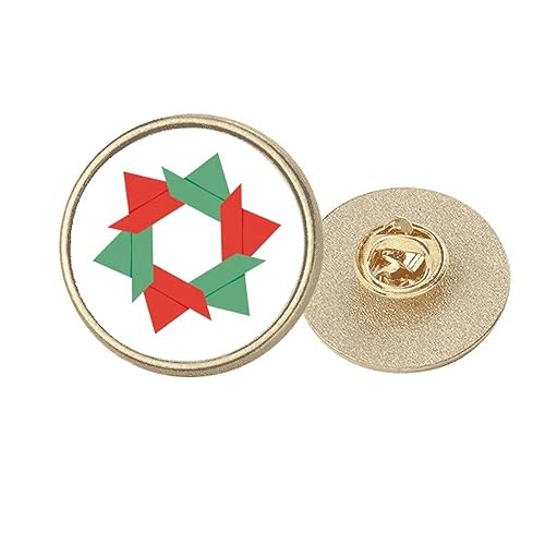 Broche en métal doré origami pour sublimer une robe de soirée