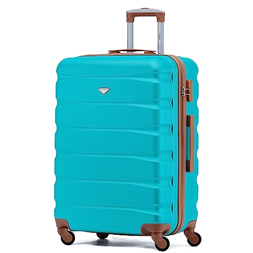 Flight Knight Lightweight 4 Wheel ABS Hard Case Suitcases Cabin & Hold Luggage Options Approved for Over 100 Airlines Including easyJet, British Airways, Ryanair, Jet2, Emirates & Many More