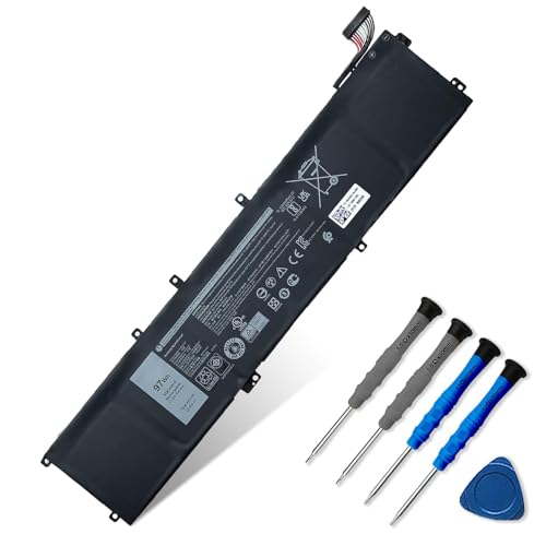 Image of 97Wh 4K1VM Laptop Battery Replace for Dell XPS 15 9560 9570 7590 Inspiron 7500 7501 7700 vostro 7500 g7 17 7700 Precision 5520 5530 5540 Series 9TM7D W62W6 V0GMT XYCW0 NYD3W 11.4V 8070mAh