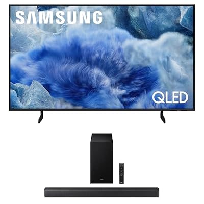 Samsung QN50Q8FAAFXZA 50 Inch Class QLED Q8F 4K Vision AI Smart TV with a HW-B630F B-Series Soundbar 3.1 Ch and Subwoofer with Dolby Audio (2025)
