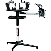 Gamma Professional Tennis Racquet Stringing Machine: Standing Racket String Machine, Tools and Accessories Included Tennis, Squash, Badminton, 2pt or 6pt