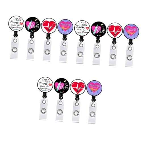 Porte-badges faciles à utiliser MAGICLULU avec enrouleur robuste