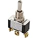 Gardner Bender GSW-117 Heavy-Duty Electrical Toggle Switch, SPDT, Mom ON-OFF-Mom-ON, 20 A/125V AC, Screw Terminal
