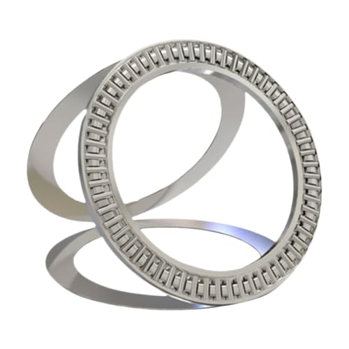 Cojinete de rodillos de aguja de empuje para eliminar fricción axial en ejes de 85mm