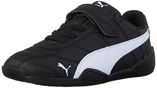 PUMA Boys' Tune CAT 3 V INF Sneaker Black/White 10 M US Toddler