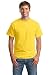 Hanes Beefy T Adult Short Sleeve T Shirt, Yellow, Medium