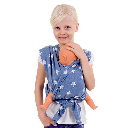 Preisvergleich Produktbild Hoppediz P-ant Puppentragetuch, türkis