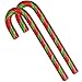 Archie McPhee's Jalapeño Candy Canes - 6 Count, 9 grams Each - Mexican Cuisine Inspired Holiday Candy, Perfect Christmas Stocking Stuffer and Gag Gift