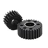EIMSOAH 1/10 Modellauto-Zahnradsatz aus Hochfester Legierung für VP F10 28T 20T Präzisionsgetriebe-Upgrade für Rennen, Geländefahrten, Klettern