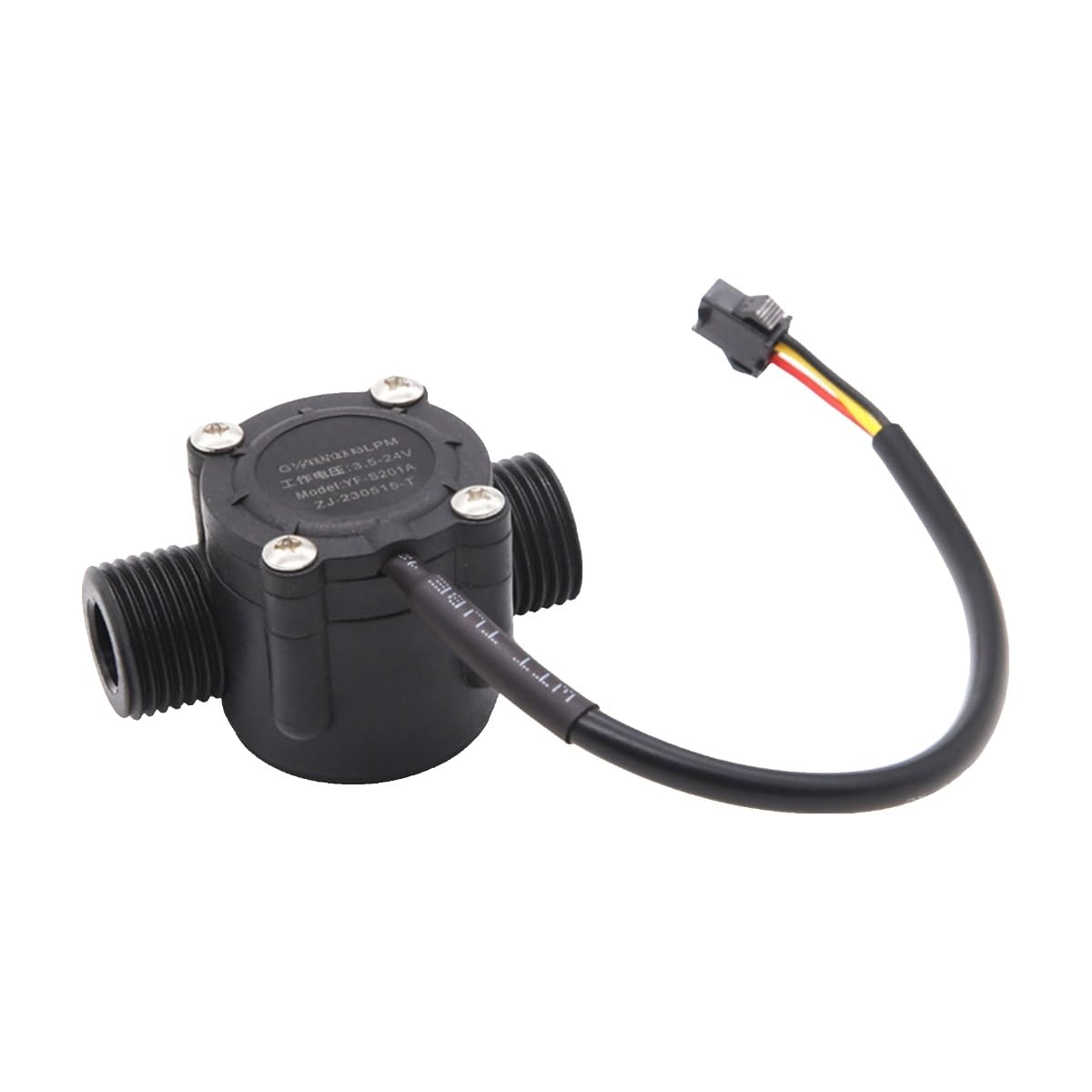 Sensor de flujo agua medidor de 1/2 pulgada e interruptor S201A para control de caudal 2