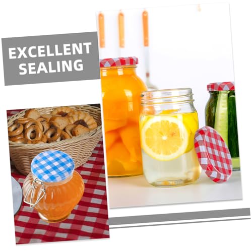 Couvercles de bocaux réutilisables VOSAREA pour l'organisation de votre cuisine