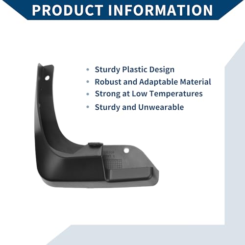 Image of Mud Flaps Splash Guards W /Mount Accessories for Peugeot 508 2011-2018 Front Rear Mud Guards 1 Set