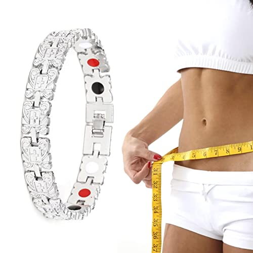 Braccialetto magnetico per drenaggio linfatico, neutro, alla moda, squisita energia, per la salute, disintossicazione linfatica, bracciale magnetico dimagrante terapeutico