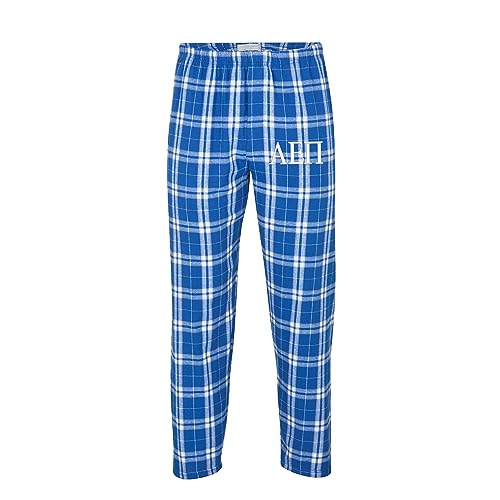 Sorority Letters Shop Alpha Epsilon Pi Flannel Pajama Pants - AEPi Fraternity Sleepwear