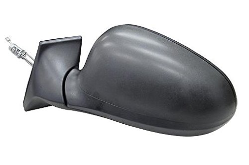 CG94 Retrovisor mecánico izquierdo [lado del conductor] para coche: idea - cáscara negra - Versión desde 09/2007>