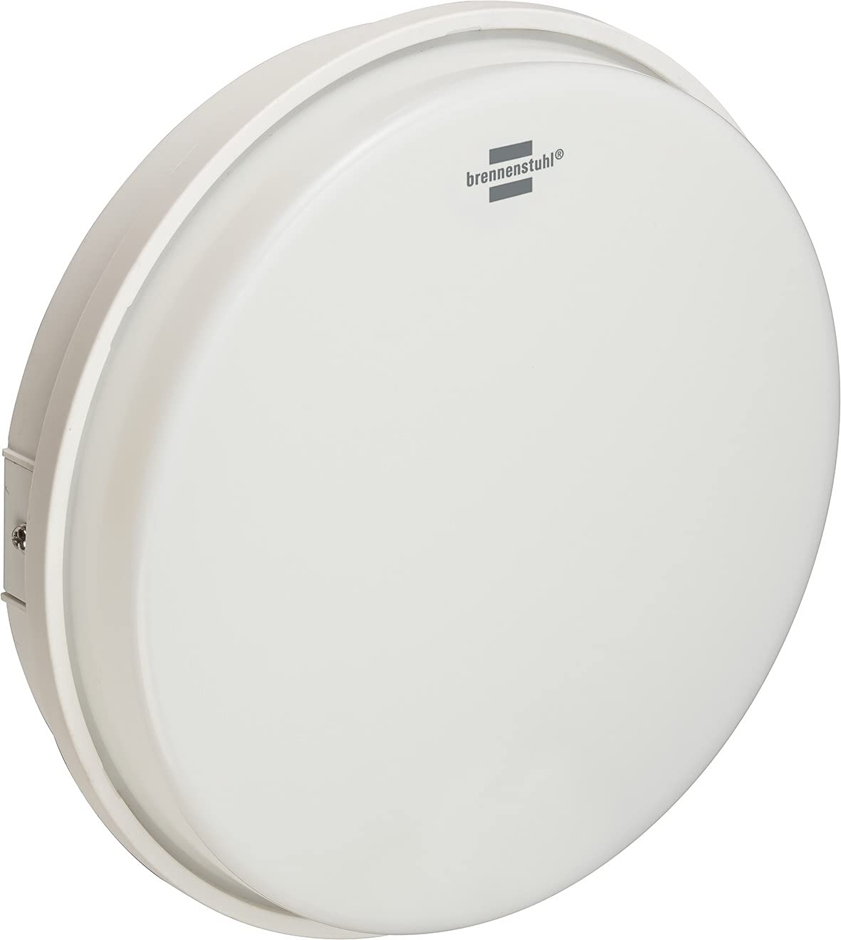 Brennenstuhl LED Rundleuchte RL 1650 (15W, 1680lm, 4000K, für innen und außen IP65, Kellerlampe zur Wandmontage)