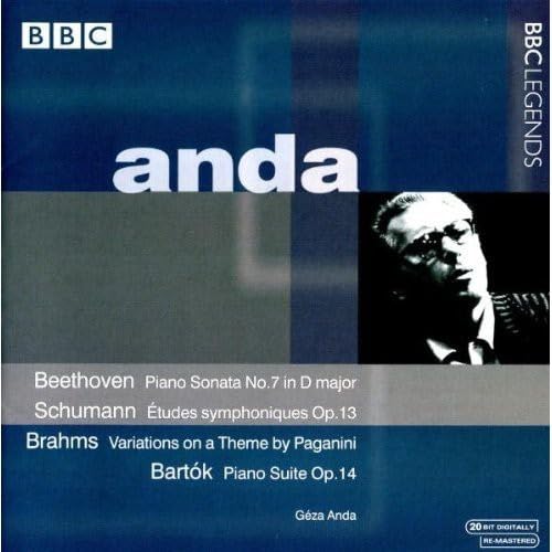 Anda Geza, Piano - Beethoven, Schumann, Bartok, Brahms