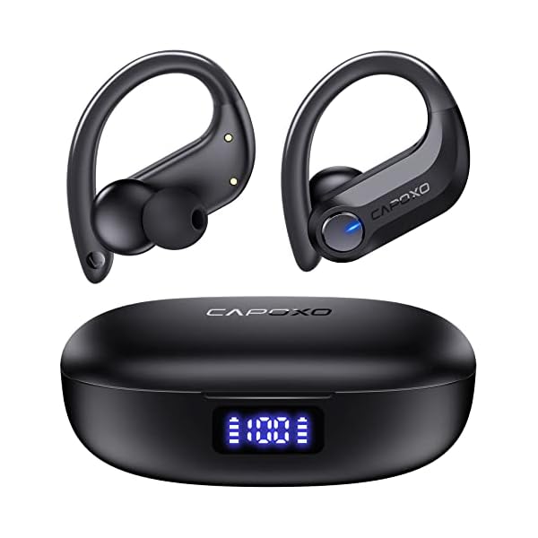 FOYCOY Bluetooth Headphones Wireless Earbuds 120H Playtime Ear Buds
